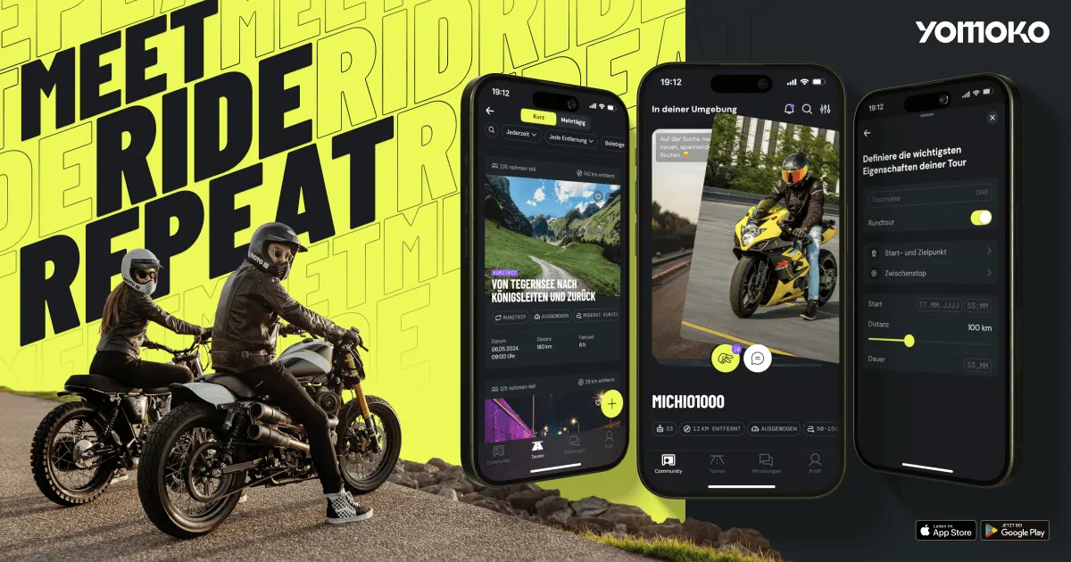 Yomoko – Meet, ride, repeat.