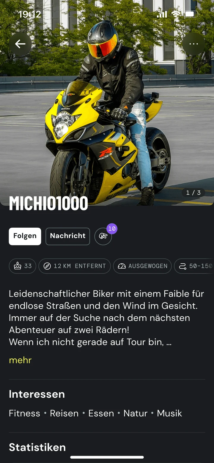 Yomoko App – Crews und Community